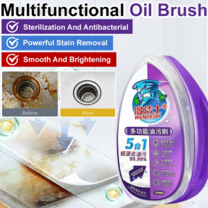 Multi-functional Oil Stain Brush Strong Degreaser Descaler Descaling Cleaner Essential Household Oil Stain Cleaning Tool
