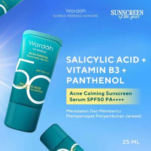 WARDAH UV Shield Acne Calming Sunscreen Serum SPF 50 PA++++ | SPF 35 PA+++