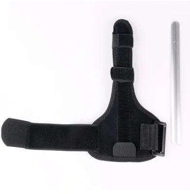NEENCA Finger Splint for Trigger Finger Medical Grade Compression Finger Support with Supporting aluminum strip Adjustable Knuckle Immobilizer Braces for Broken /Fractured Finger Arthritis Tendonitis Tenosyvitis Left and Right Hand Universal Single
