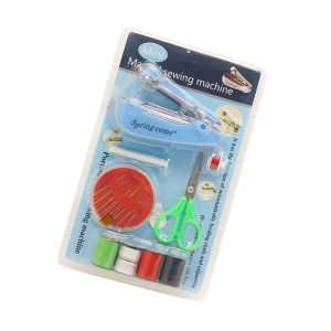 Portable Manual Sewing Machine Set Home Mini DIY Stitch Tool Clothes Quick Repair Hand Stitcher