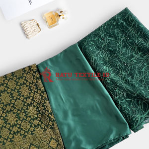 Paket Seragam Bridesmaid Lengkap Wisuda Lamaran Keluarga Kain Songket Semi Palembang Kain Tile Akar Motif Kain Satin Maxmara Luxury