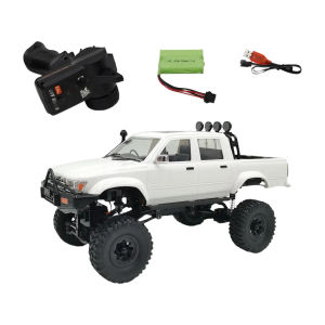 JDD[Available Original][Fast delivery]New WPL C64-1 RC CAR 1/16 2.4G Full Scale 4WD Climbing Car Off Road Vehicle C64 Pickup Truck Remote Control Toy Gifts