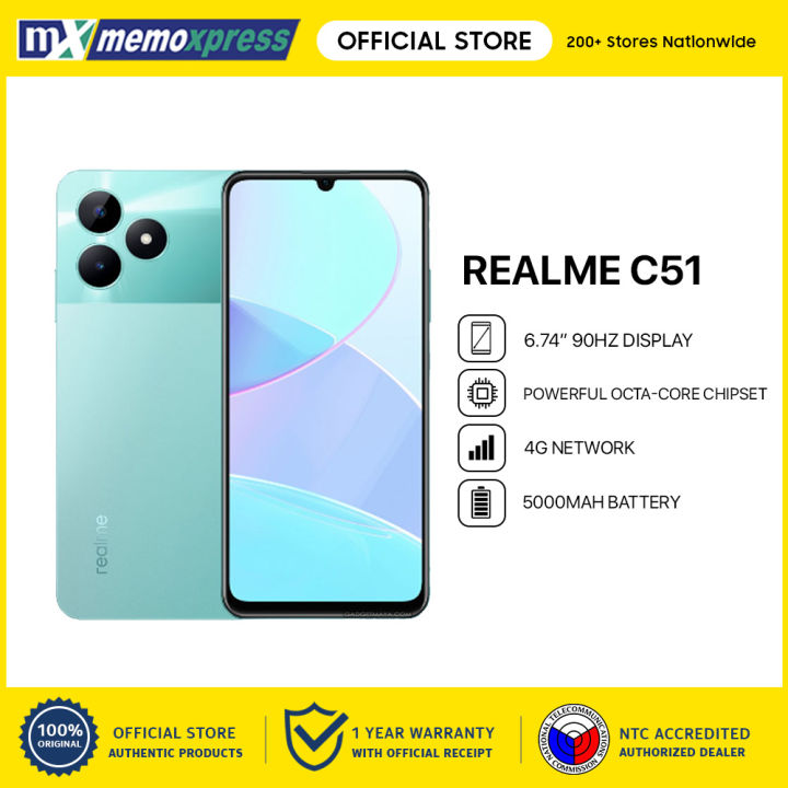 Realme C51 64GB ROM + 3GB RAM - Memoxpress