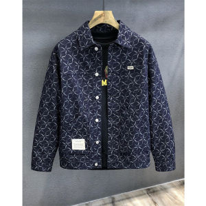 STAR FRUIT เสื้อคาร์โก้ผู้ชายแจ็คเก็ตผ้าเดนิมเสื้อแจ็คเก็ตลำลองญี่ปุ่น