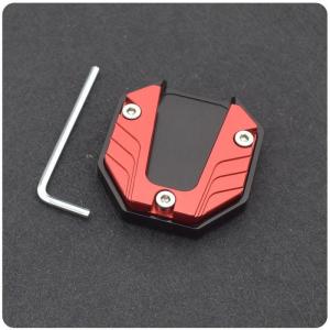 CNC Motorcycle Foot Brace Bike Kickstand Extender Foot Side Stand Extension Pad Support Plate Anti-skid Enlarge