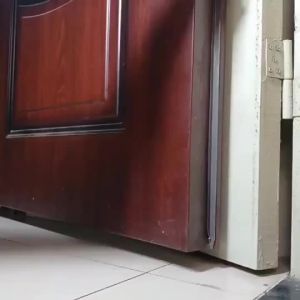 1PC Heavy Duty Flip Door Stopper No Drilling Kick Down Door Stop Self Adhesive Door Holder Keeper