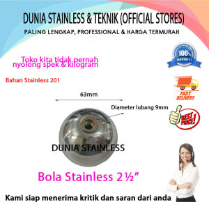 Bola Stainless Steel 2 1/2"