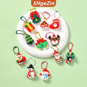 [COD] SHgeZm Giáng sinh mới 12 Mảnh mù Hộp búp bê Keychain quà tặng cho trẻ em sinh viên và như một phần thưởng quà tặng cho các sự kiện.