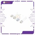 4pcs 5mm led white sh. 