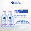Bộ 2 Nước Tẩy Trang NIVEA Acne Care Cho Da Mụn Sạch Sâu Ngừa Mụn (400 ml) - 80116. 