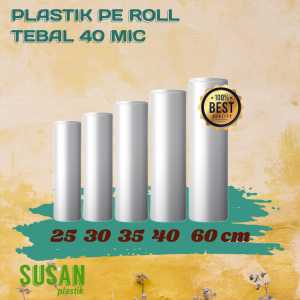 PLASTIK PE ROLL KARPET 60 TEBAL 40 MIC/ PLASTIK AKSESORIS
