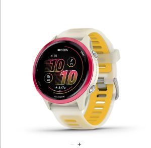 GARMIN FORERUNNER 570 สมาร์ทวอท AMOLED สีสันสดใส โทรออก รับสาย GPS AI Coach กันน้ำ ประกันศูนย์ 2 ปี