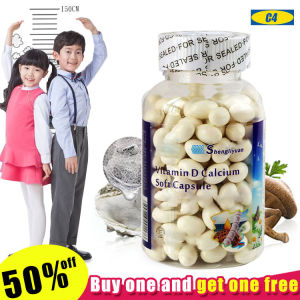 Adult Health Calcium Vitamin D Soft Capsules