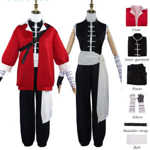 2025Anime Frieren di kostum Cosplay pengebumian askar Stark saman penuh jaket jaket Sweater seluar panjang Set Anime kostum berperanan09/08