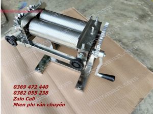 Máy cán thịt Trâu làm khô Máy Cán Khô Bò Máy Cán Khô Mực Quay Tay - Hàng Việt Nam chất lượng cao