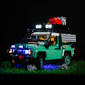 [PRE-ORDER] Light Kit 10317 Icons Land Rover Classic Defender 90 (Only LED Light kit No blocks Model)
