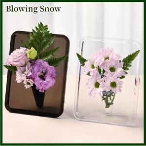 Blowing Acrylic Khung Ảnh Bình Hiện Đại Thủy Canh Hoa Bình Máy Tính Để Bàn Nhà Máy Chủ Trang Trí Món Quà Nhà Đám Cưới Bảng Trung Tâm Trang Trí Nội Thất