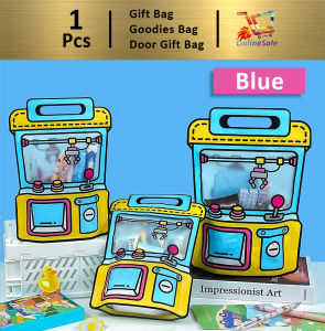 Gift Bag Claw Doll Machine Gashapon Zip lock Zipper Bag (155) Goodies Bag Door Gift Bag Snacks Candy Biscuit Portable Bag Cartoon Gift Packaging Beg