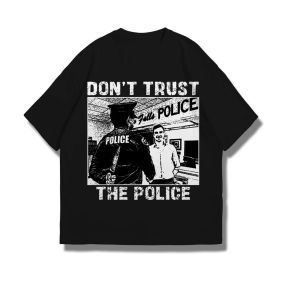JACKCUSTOM Kaos T-shirt / Baju Kaos FK THE POLICE Distro Lengan Pendek 24S BL