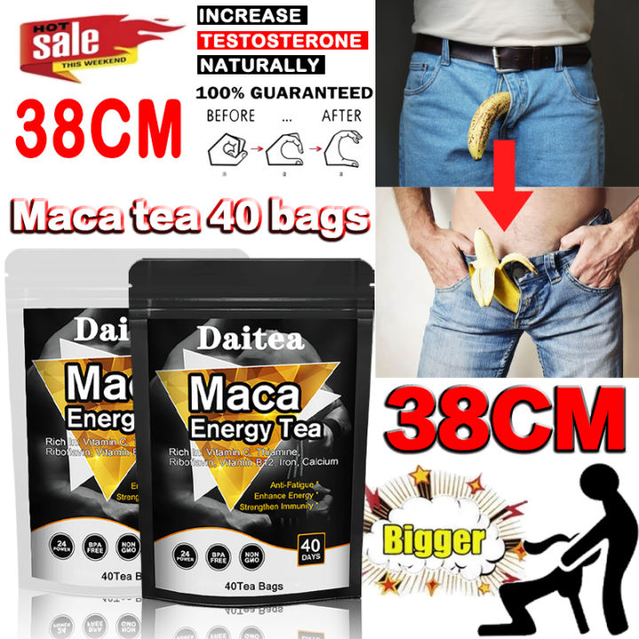 Maca Energy Tea AntiFatigue Immune Support With Vitamin C Thiamine