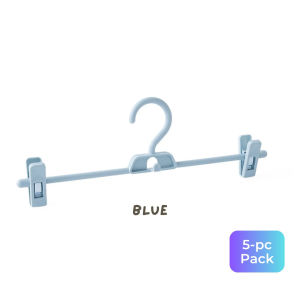 KJB Geshang Stackable Pants Hanger with Clips 33.5cm - 5-pc Pack