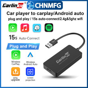 carlinkit wireless carplay ai box car Android player android auto wireless dongle carlink carkit carplay adapter carlink kit ccpa plug and play 无线carplay盒子
