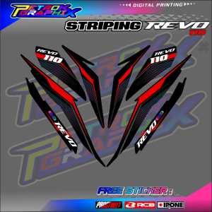STRIPING VARIASI HONDA REVO ABSOLUTE / STIKER LIST VARIASI HONDA REVO ABSOLUTE