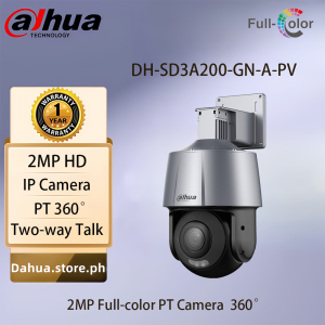 Dahua 2MP/4MP IR and White Light Full-color Network PT360° Camera Two-way Talk audio active deterrence IPcamera CCTV POE