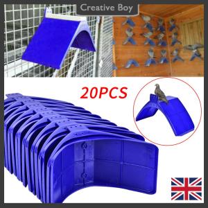 [Creative] 20 chiếc thiết bị cho chim bồ câu V cho thú cưng Chim Đậu đứng yên cho chim bồ câu đua giá đỡ UK