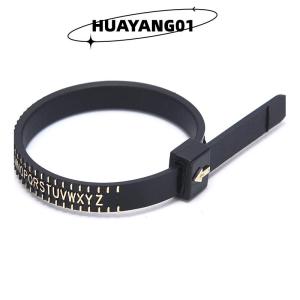 HUAYANG01 [HOT FASHION] Ring Sizer US Europe UK Tape Ruler Measuring Finger Jewelry Measure Gauge Tool