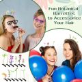 Tigeen 100 Pcs Rave Sprouts Bean Sprout Funny Hair Clips Mixed Style Plant Hairpins Hair Accessories for Home Party Irish. 