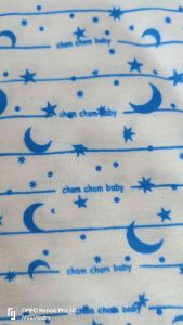 (6pcs) popok bayi pe Double UK.besar motif bulan bintang cham cham baby