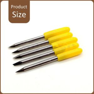 ใบมีดเครื่องตัดไวนิล 5 ชิ้น ใบมีดสำหรับหัวจับ ใบมีด องศาหัวจับใบมีด สำหรับSilhouette Cameo