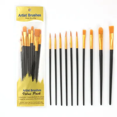 🇲🇾 Giorgione Paint Brush Set Artist Premium Professional Nylon Watercolor Acrylic Oil Painting Brushes Berus Lukisan 水彩笔