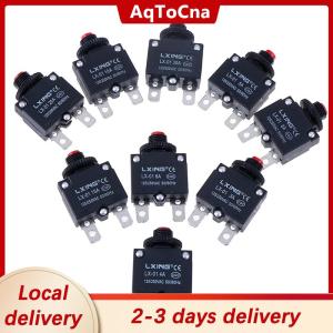 [COD] AqToCna Ship within 24 hours Circuit Breaker Overload Protector Switch Fuse 3A 4A 5A 6A 8A 10A 15A 20A 30A