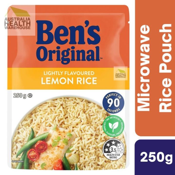 [CLEARANCE Expiry date: 16/09/2024] Ben's Original Lightly Flavoured ...
