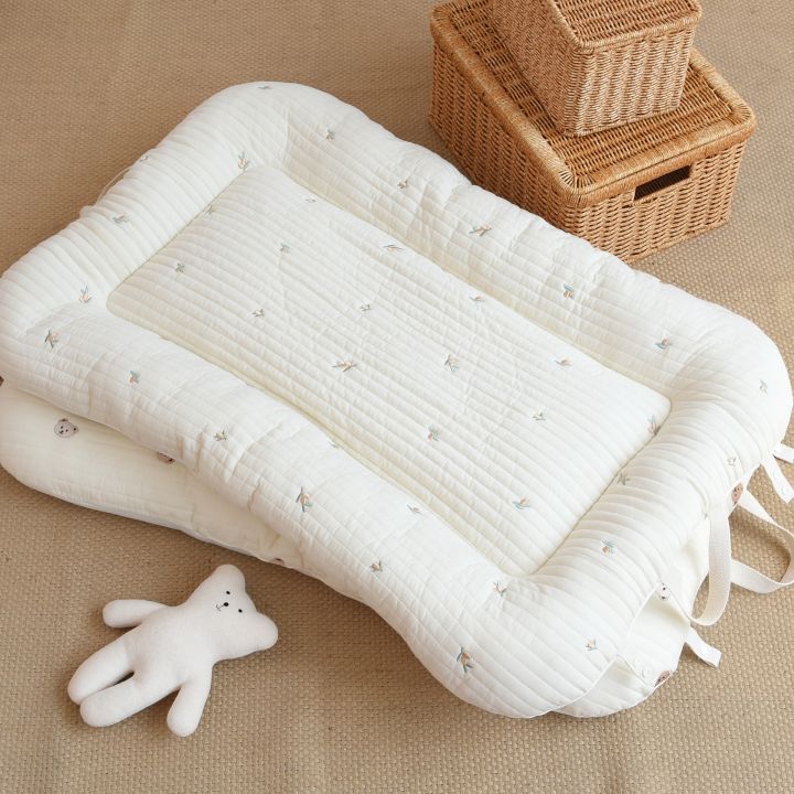 Natural beauty1 Baby Crib for Newborn Nest Infant Cotton Cradle Bed Cot