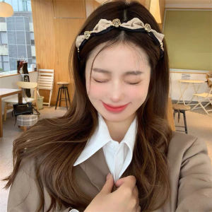 Băng Đô Cài Tóc Hình Hoa Trà Phong Cách Pháp 2022 bờm tóc hoa trà kiểu mới