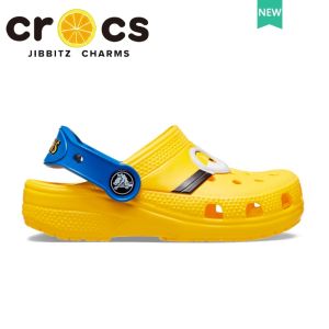crocs Kids minions CLOG Childrens Big Toe Shoes Hole Beach Sandals Lightweight Anti-Slip Suitable For Travel#206810