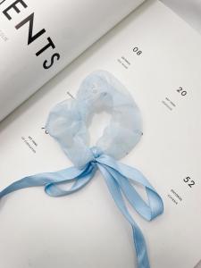 Cute Ribbon Scrunchies Colorful Elastic Hair Ponytail Hair Ties Korean Style Fashion Accessories