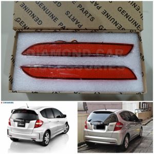 Lampu reflektor bumper belakang Honda All New Jazz warna merah