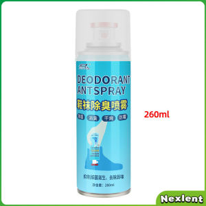 Nexlent silver ion deodorant spray shoe deodorant footwear deodorant foot odor sterilization spray