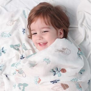 [HCM GIÁ TỐT ] set 01/ 02 Cái Khăn Tắm Gạc Nhật Cao Cấp Sợi Tre 4 lớp 78 x 66cm TH BIBI cho Bé Sơ Sinh Và Cả nhà - Khăn tắm cho bé. Khăn sợi tre kháng khuẩn mềm mại - Khăn Quấn cho bé sơ sinh