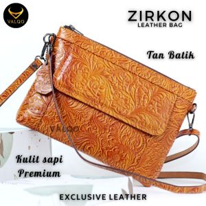 VALQO ZIRKON Tas Wanita kulit sapi Clutch Tas Wanita dan Pouch Wanita