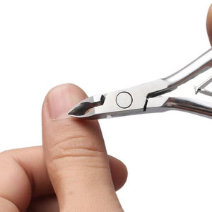 Kềm cắt da (kềm nhặt da) chuyên nghiệp xi mạ cao cấp NailQB kềm đầu tròn - đầu vuông Y