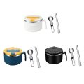 (WYVM) 1200ml Noodle Bowl with Lid, Stainless Steel Instant Noodle Bowl, Rapid Ramen Bowl with Filterable Lid. 