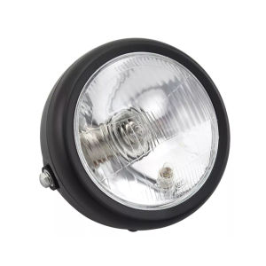 ASTRONT 6.5 Motorcycle LED Headlight Hi Lo Beam Fog Light Universal BA20D H6 B35 Bulb Retro Bike Lamp