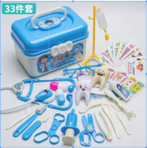 Child land🎈พร้อมส่ง🎈ของเล่นเด็กพัฒนาการของเล่นเด็กคุณหมอจำนวน3ชิ้น ของเล่นชุดหมอ อุปกรณ์พยาบาล baby doctor set toys