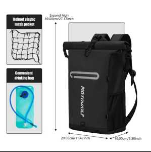 Riding Bag Motowolf MB3 Dengan Botol minum dalam Tas Ransel