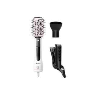 Simplus Hot Air Brush Hot Styling Brush Curly Straight Dual-Use Fluffy Styling 360 rotation LED Screen